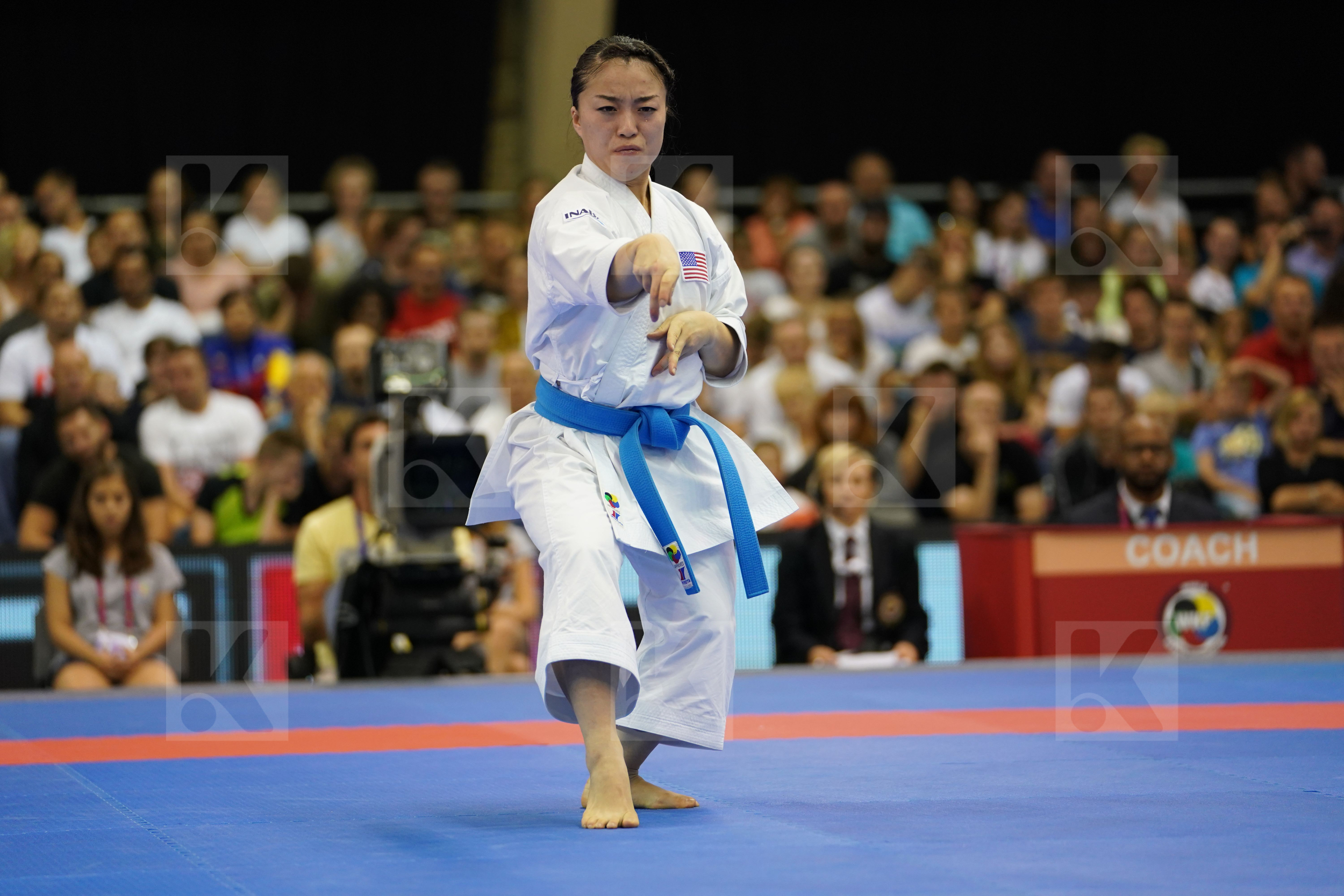 bronze match Female Kata Kokumai Sakura USA